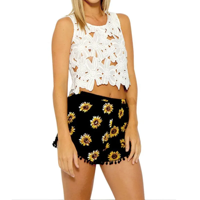 Stylish Fashion Women Lady's Sexy Summer Casual Shorts High Waist Short Beach