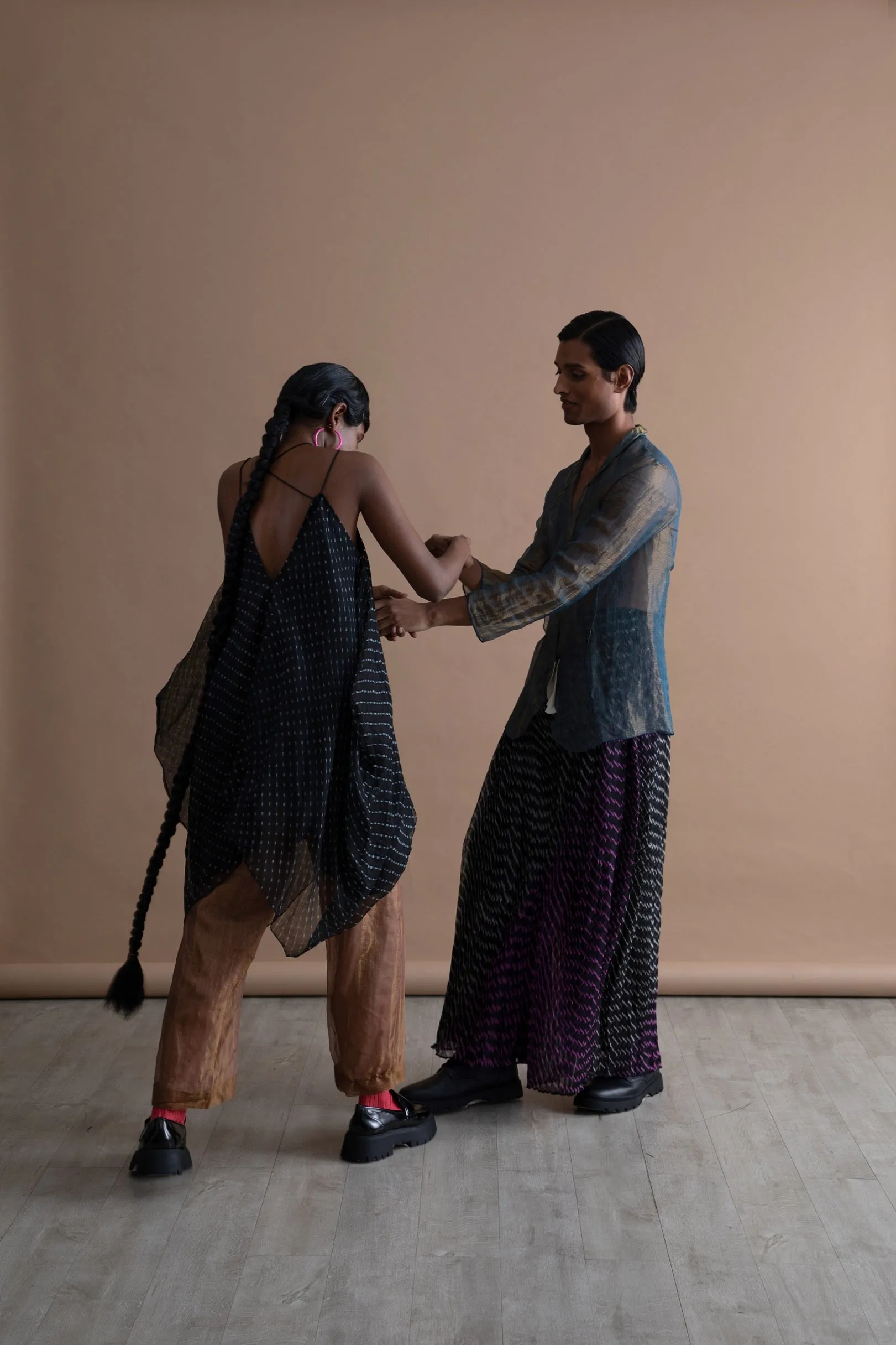 Summer Pants Ora Kota Silk Fashion Edit Kai-23 Urvashi Kaur