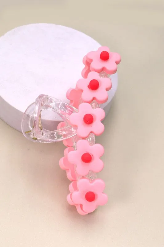 The Nadine Floral Hair Claw Clip