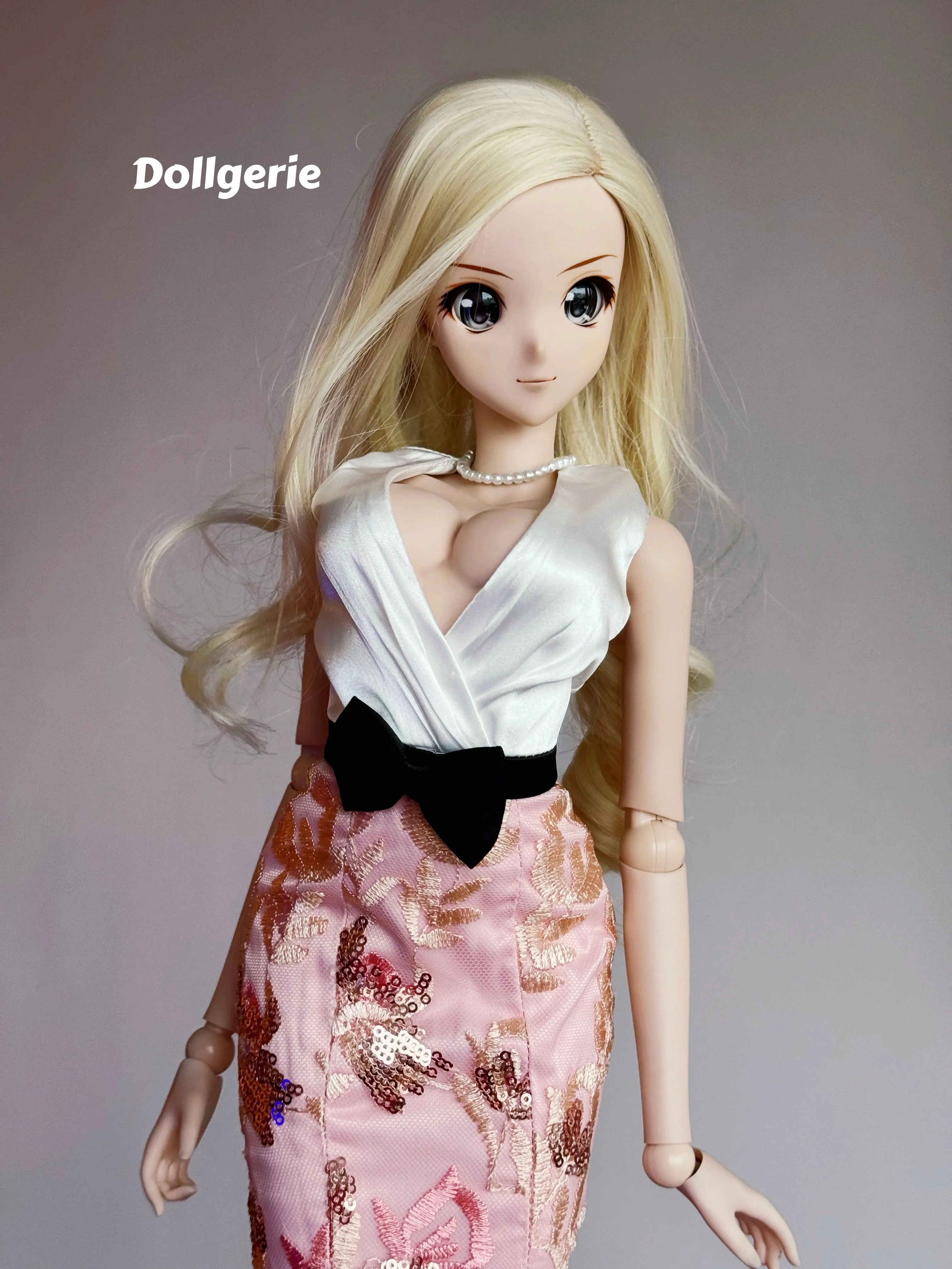 The New Year's Floral Delight Gown, made for Smartdoll / DD