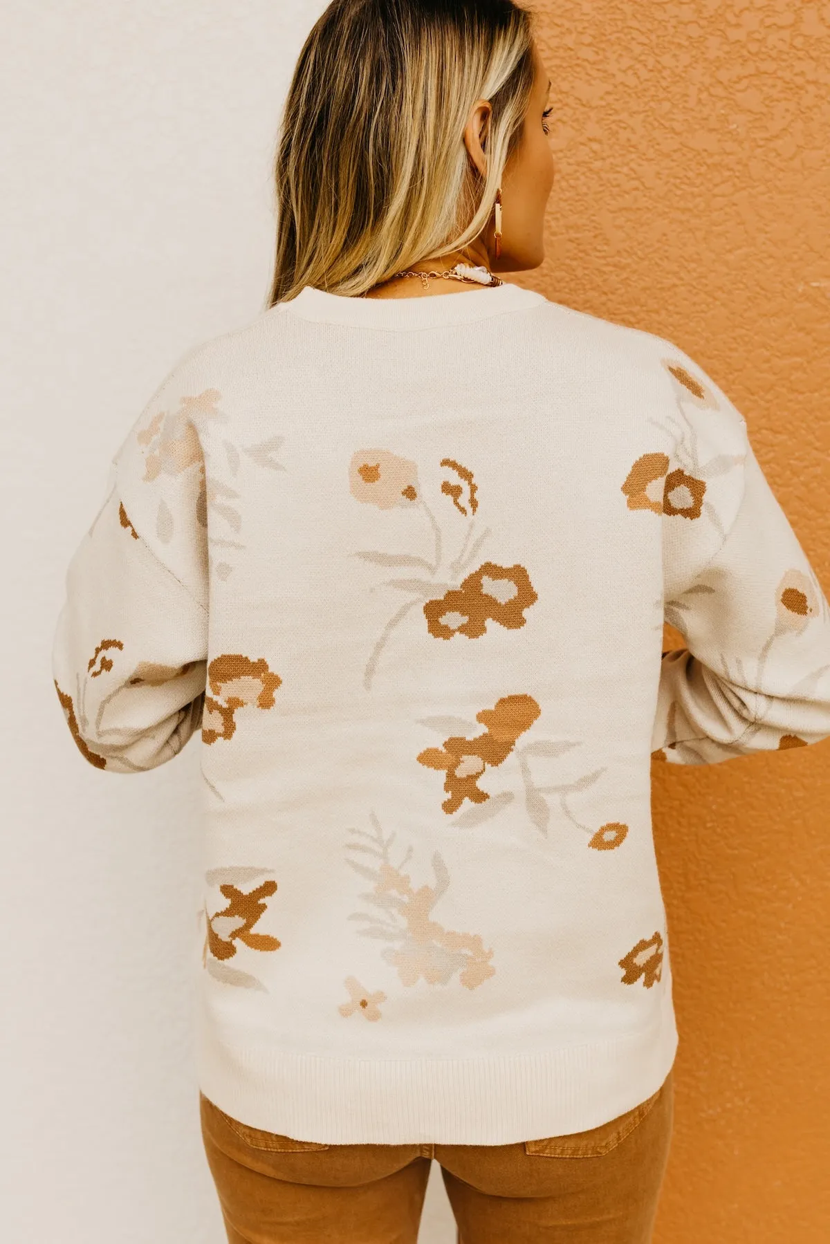 The Simon Floral Sweater