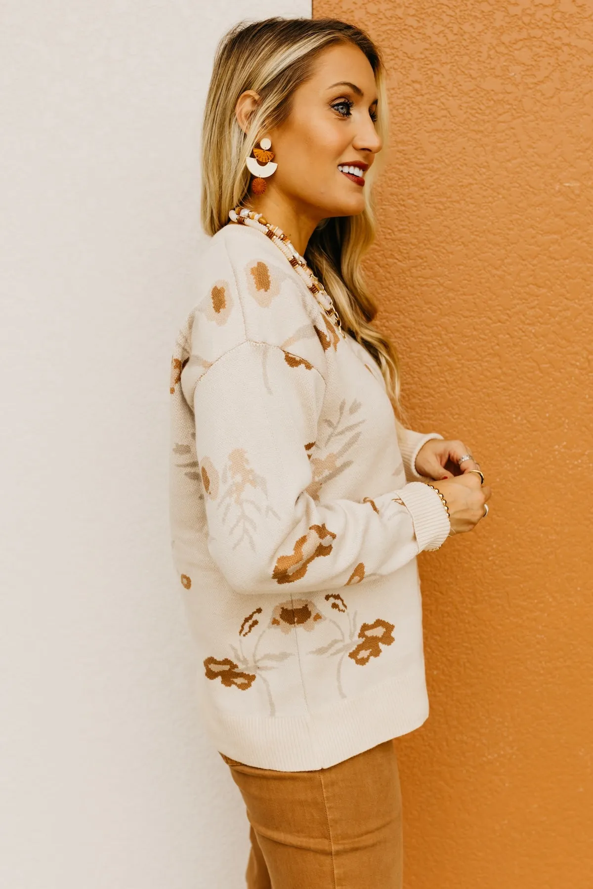 The Simon Floral Sweater