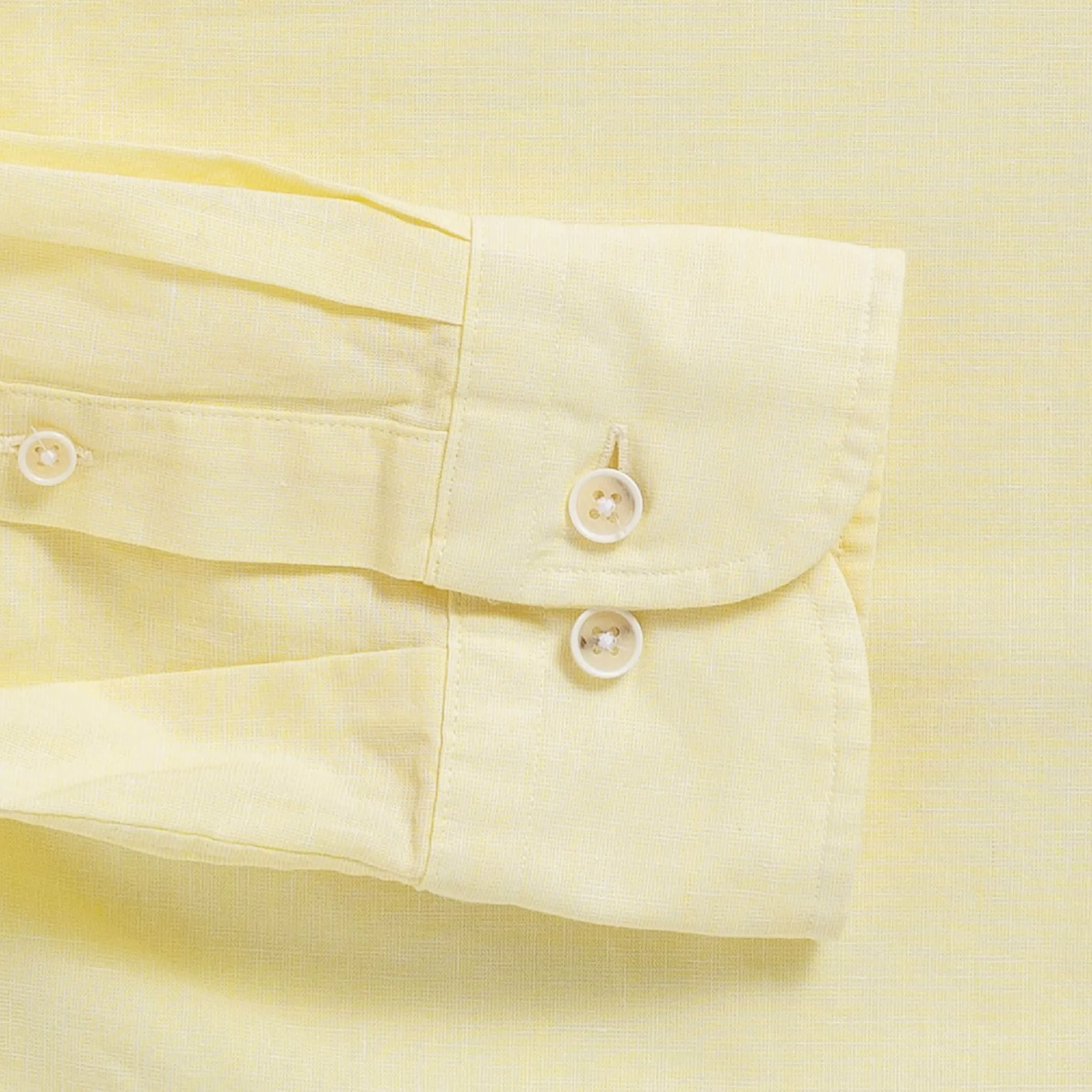 The Yellow Barretto Cotton Linen Custom Shirt