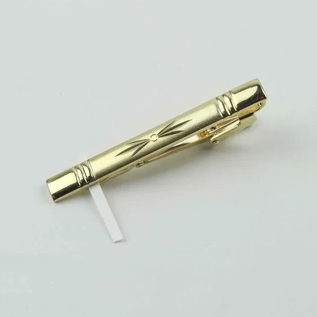 Tie Clip Classic Simple Style Pin Clasp Bar