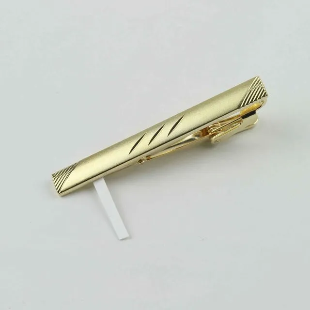 Tie Clip Classic Simple Style Pin Clasp Bar