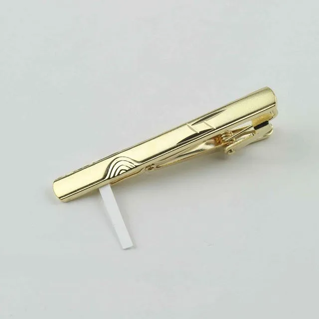 Tie Clip Classic Simple Style Pin Clasp Bar