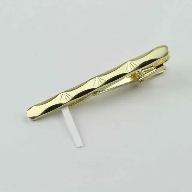 Tie Clip Classic Simple Style Pin Clasp Bar