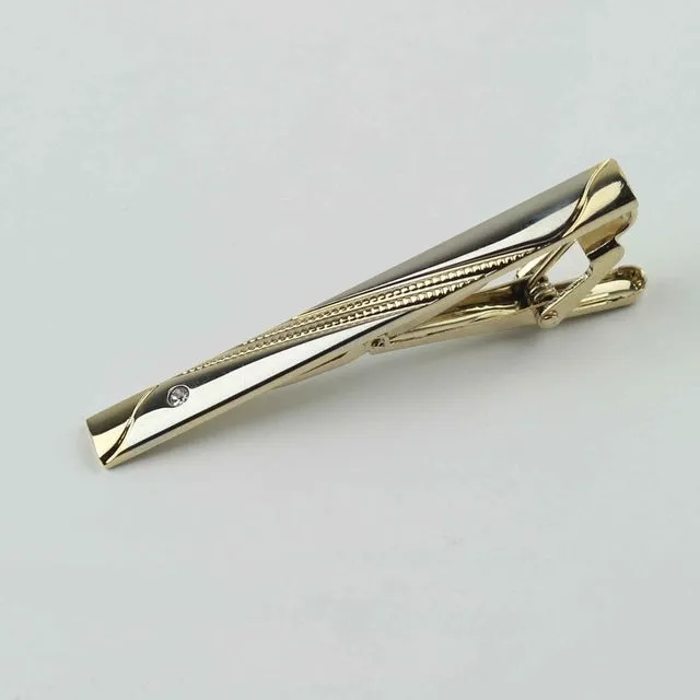 Tie Clip Classic Simple Style Pin Clasp Bar