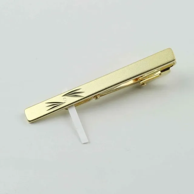 Tie Clip Classic Simple Style Pin Clasp Bar