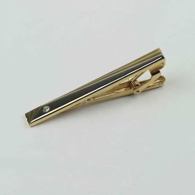 Tie Clip Classic Simple Style Pin Clasp Bar