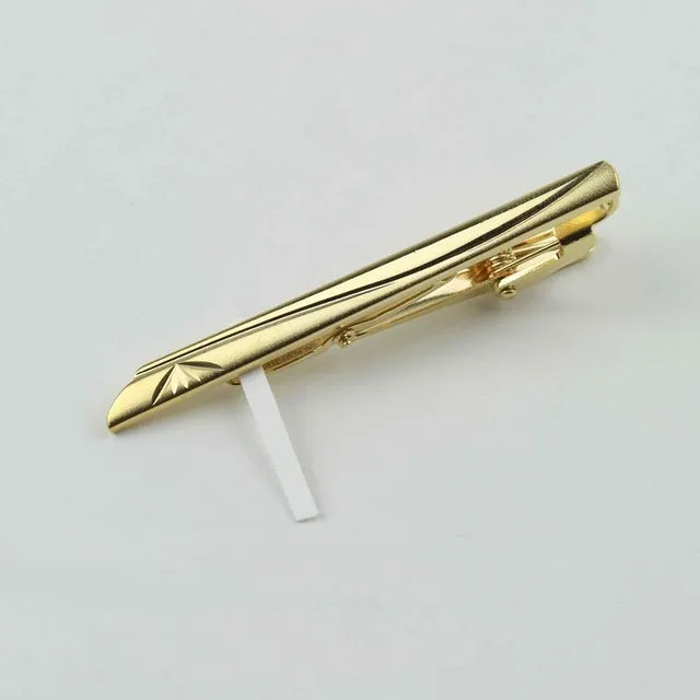 Tie Clip Classic Simple Style Pin Clasp Bar