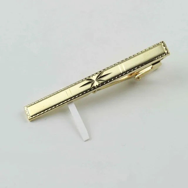 Tie Clip Classic Simple Style Pin Clasp Bar