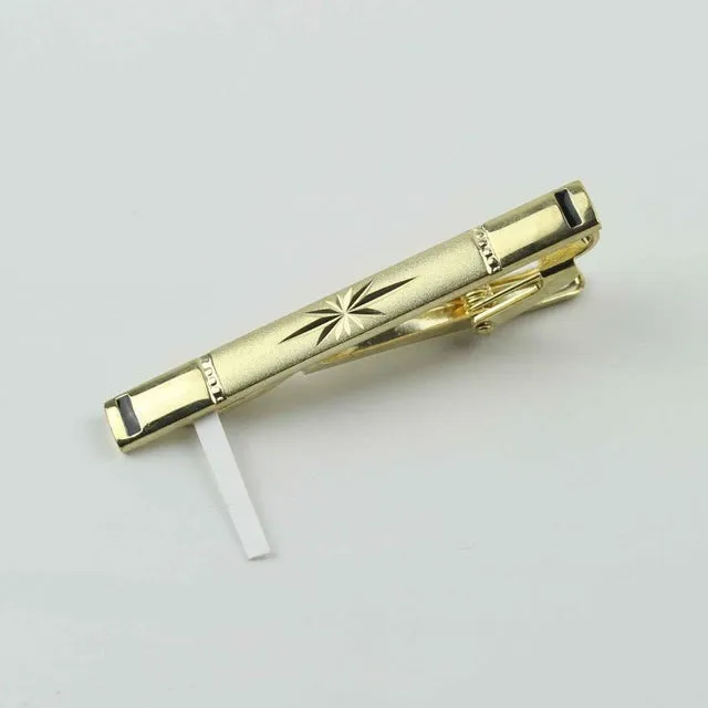 Tie Clip Classic Simple Style Pin Clasp Bar