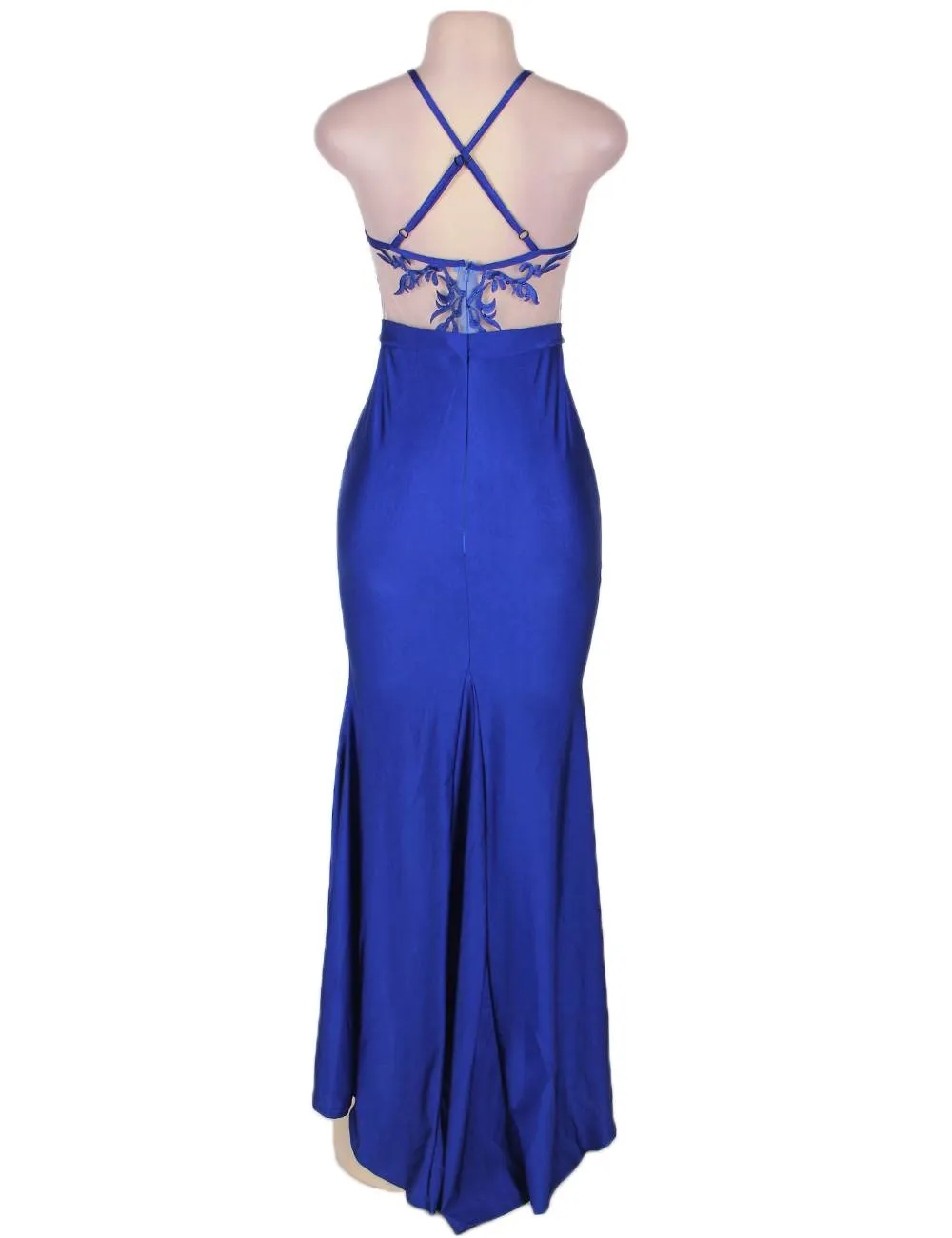 Trendy Embroidery Gorgeous Dress