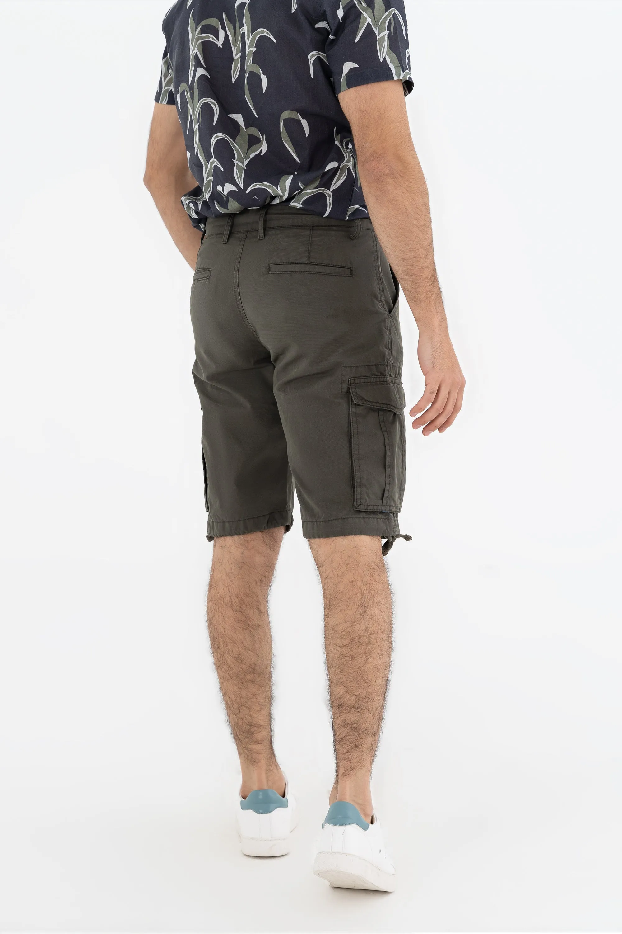 Trendy Olive Shorts