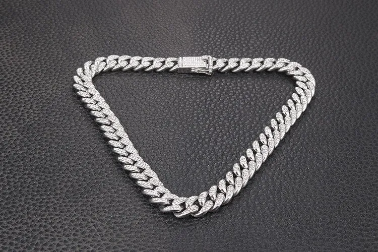 Trendy Stainless Steel Chain Chokers For Men