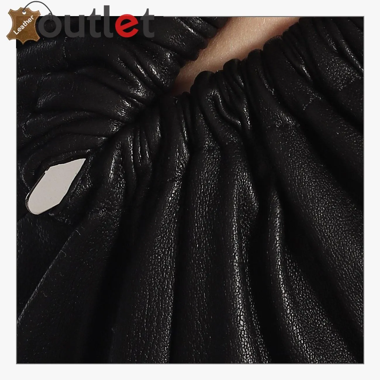 Unique Style Leather skinny pants