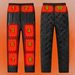 Unisex Winter Pants With10 Heated Zones