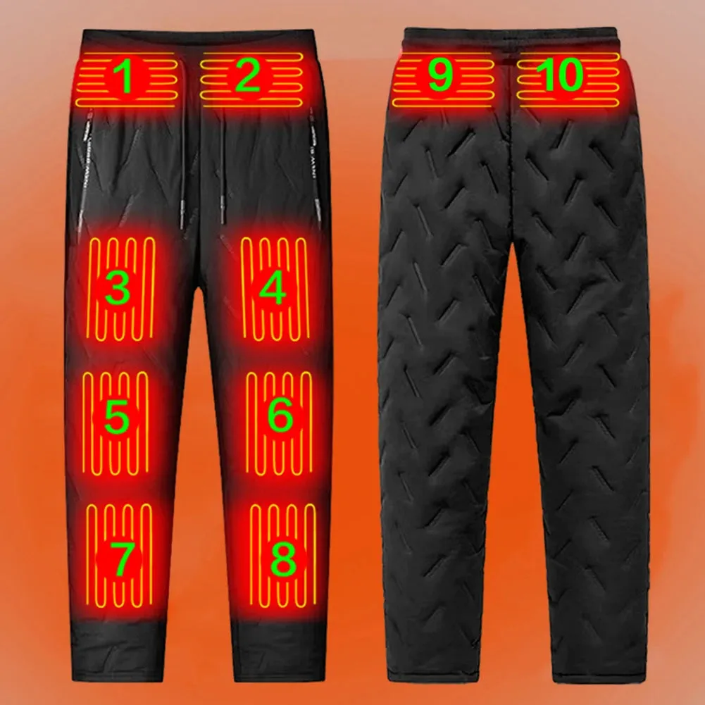 Unisex Winter Pants With10 Heated Zones