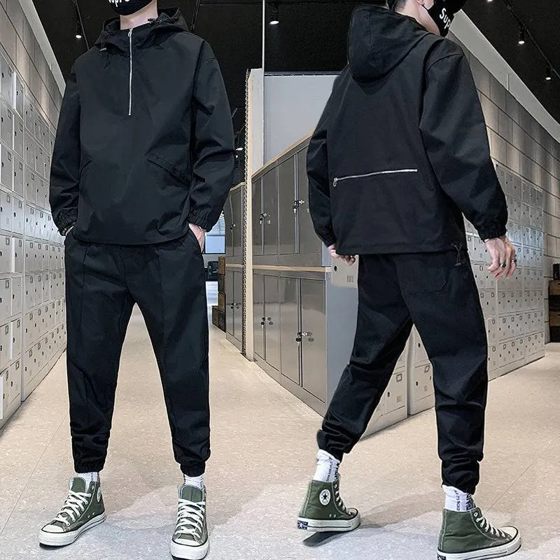Urban Edge: Men's Casual Sports Tooling Suit