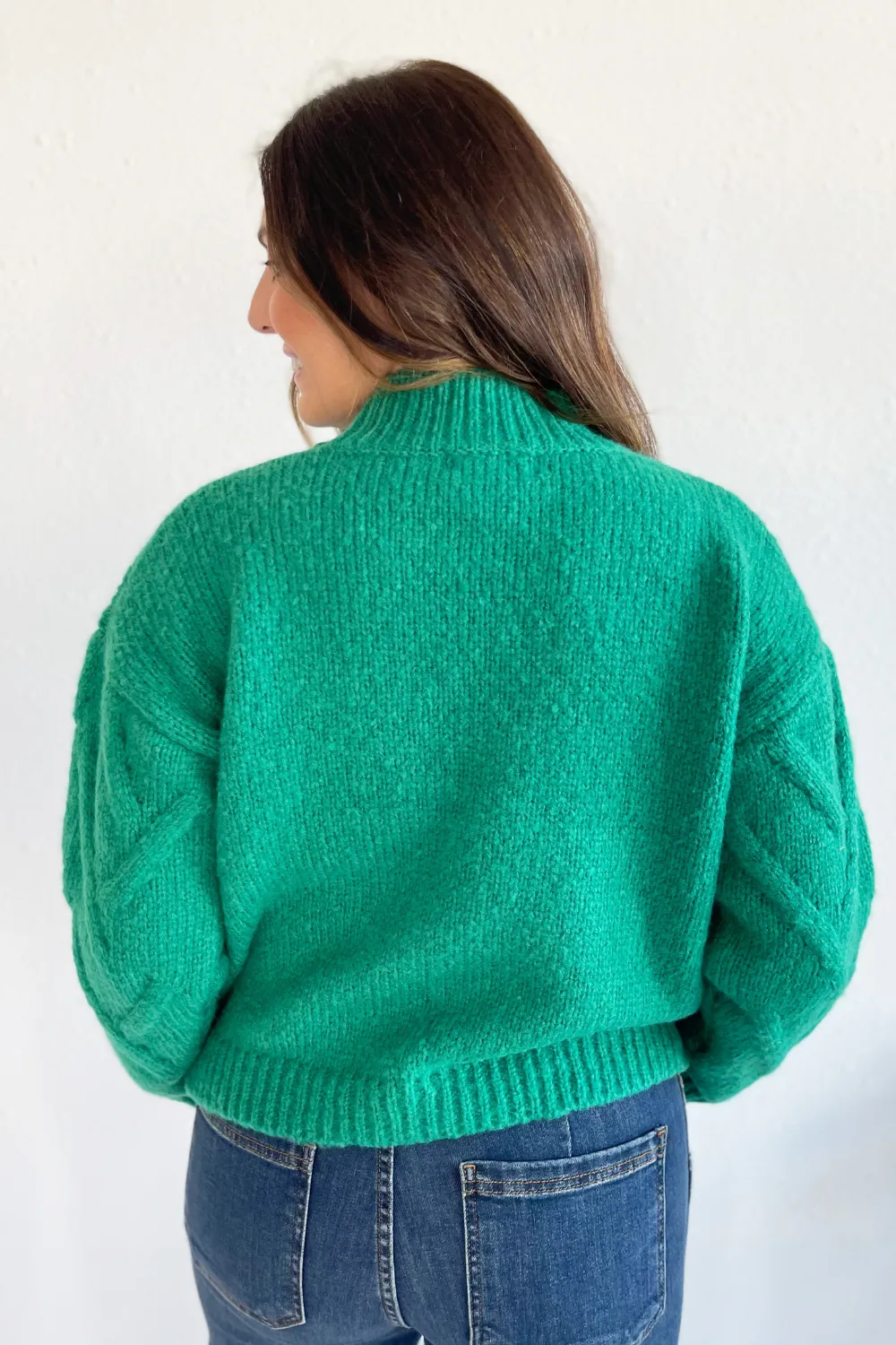 V-Pattern Sweater Pullover