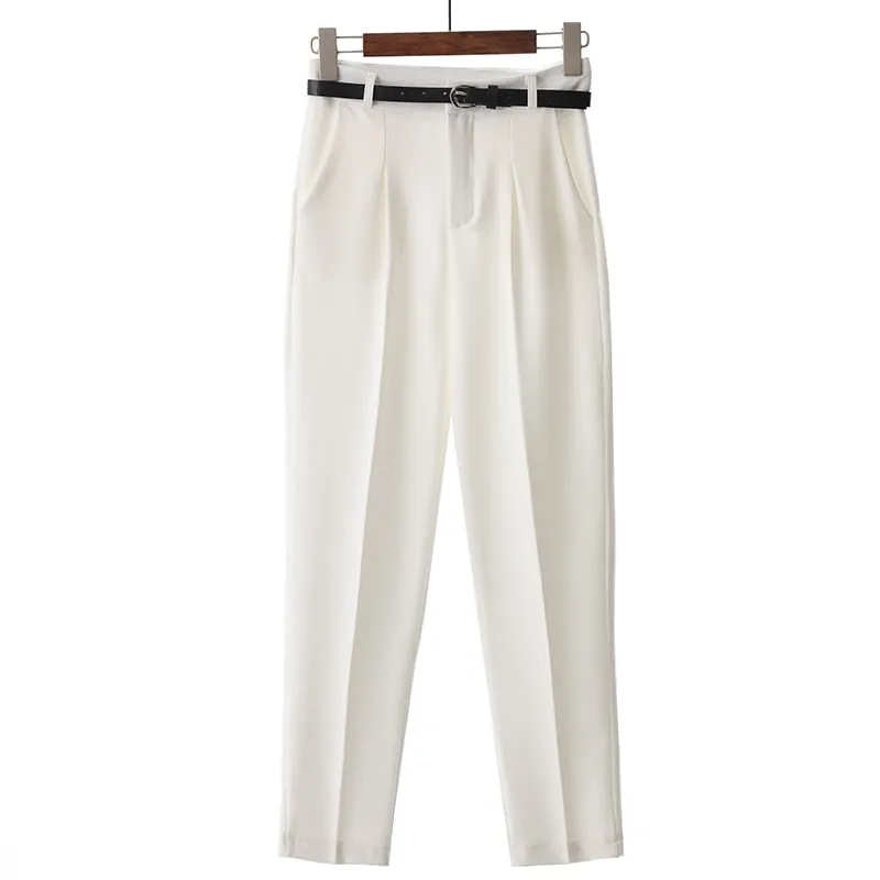 White Women Pants