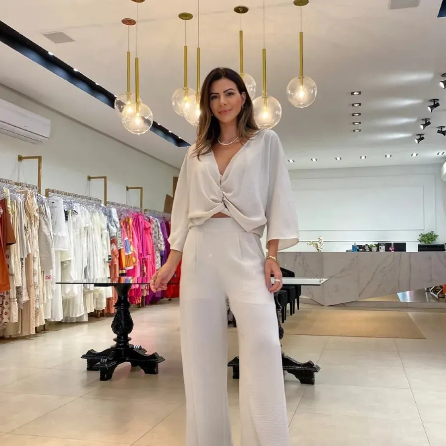 women's casual solid color cotton blend polyester patchwork pants sets