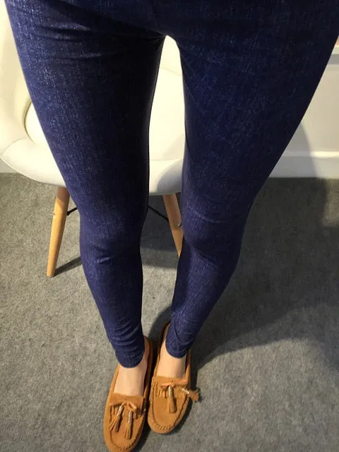 Women's High Elastic Waist Skinny Jeggings