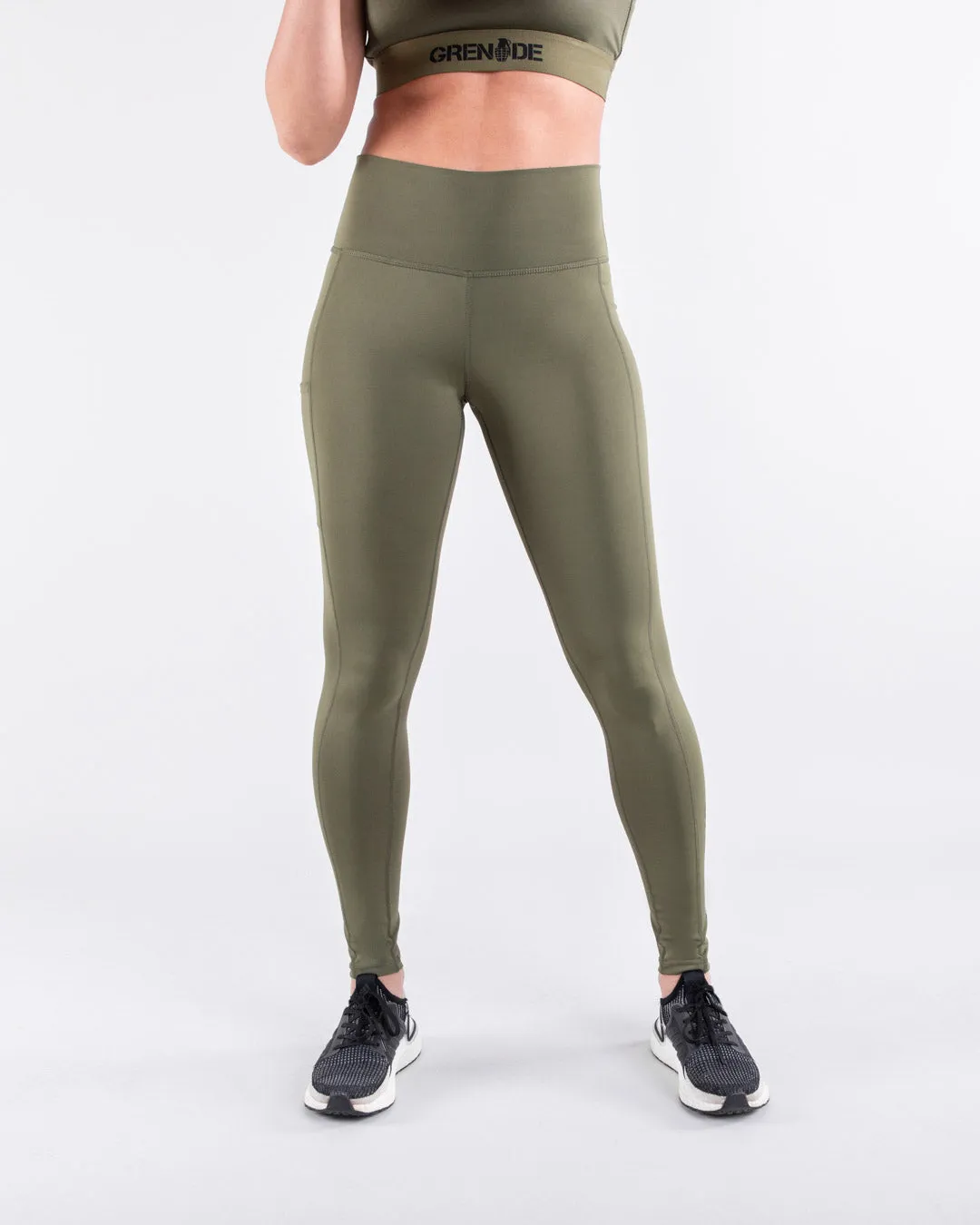 Women's Recruit Leggings - Army Green