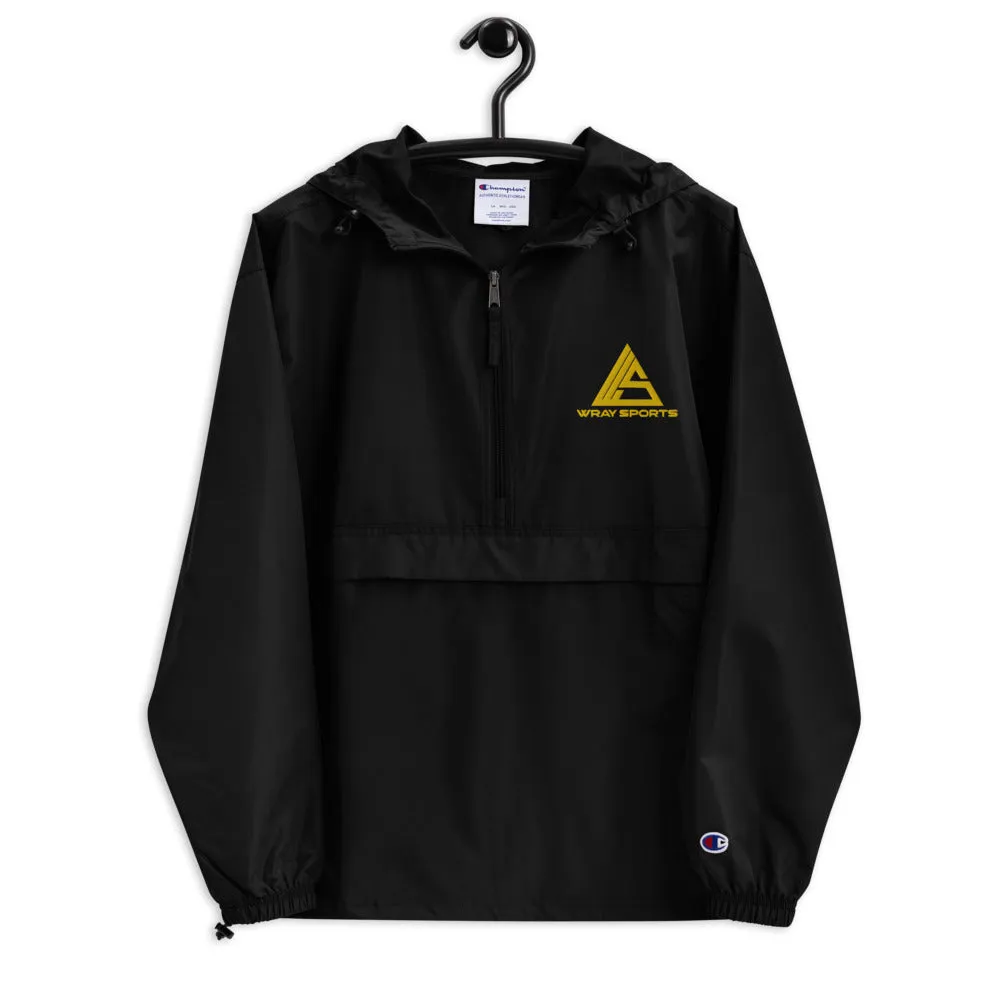 Wray Sports Embroidered Champion Packable Jacket
