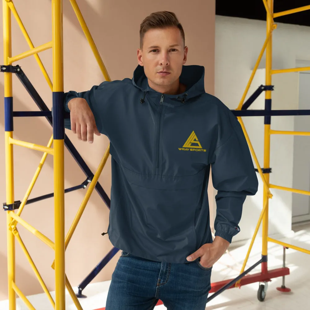 Wray Sports Embroidered Champion Packable Jacket