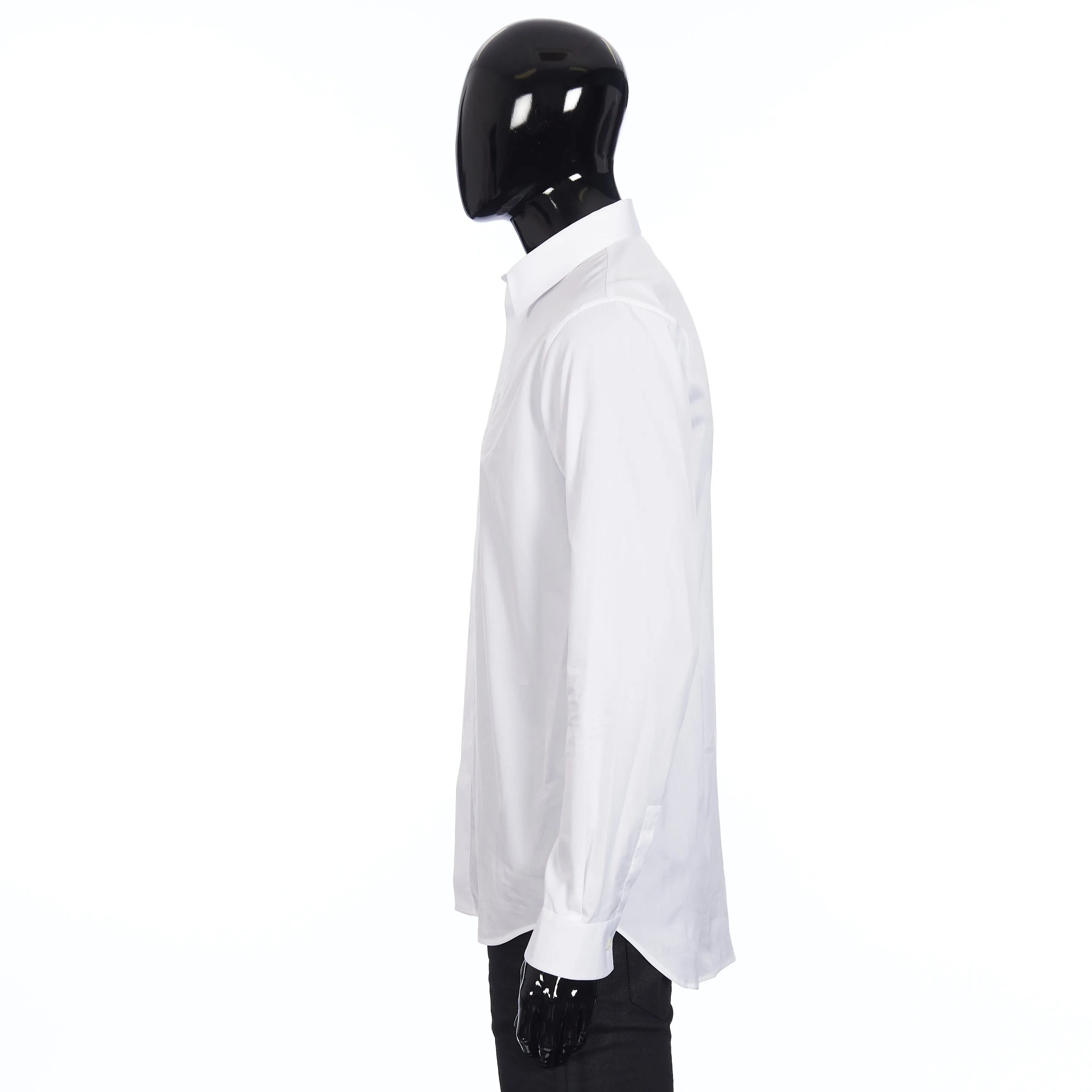x PETER DOIG Shirt In White Cotton Poplin