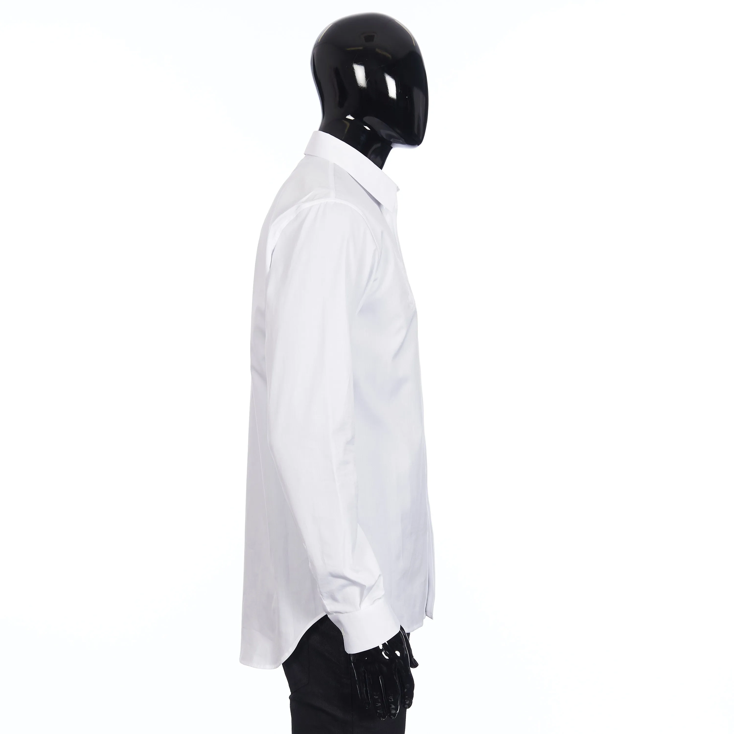 x PETER DOIG Shirt In White Cotton Poplin