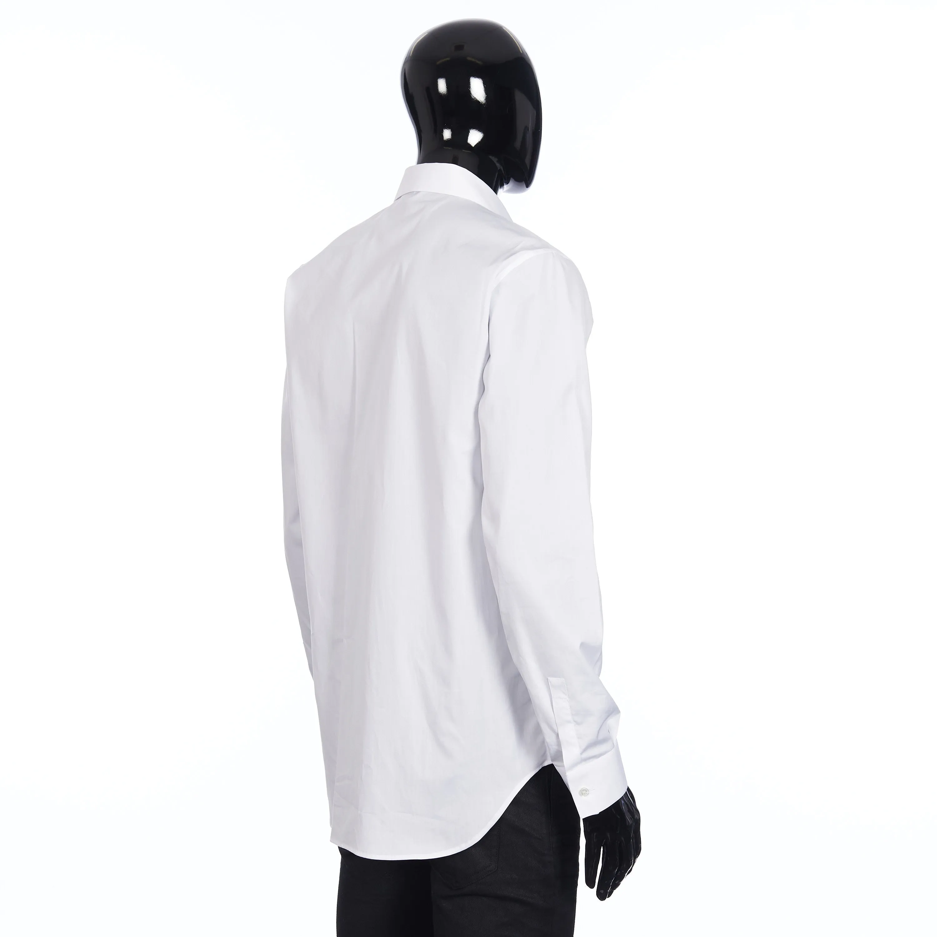 x PETER DOIG Shirt In White Cotton Poplin