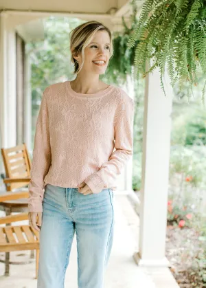 XZ Pink Bows Sweater