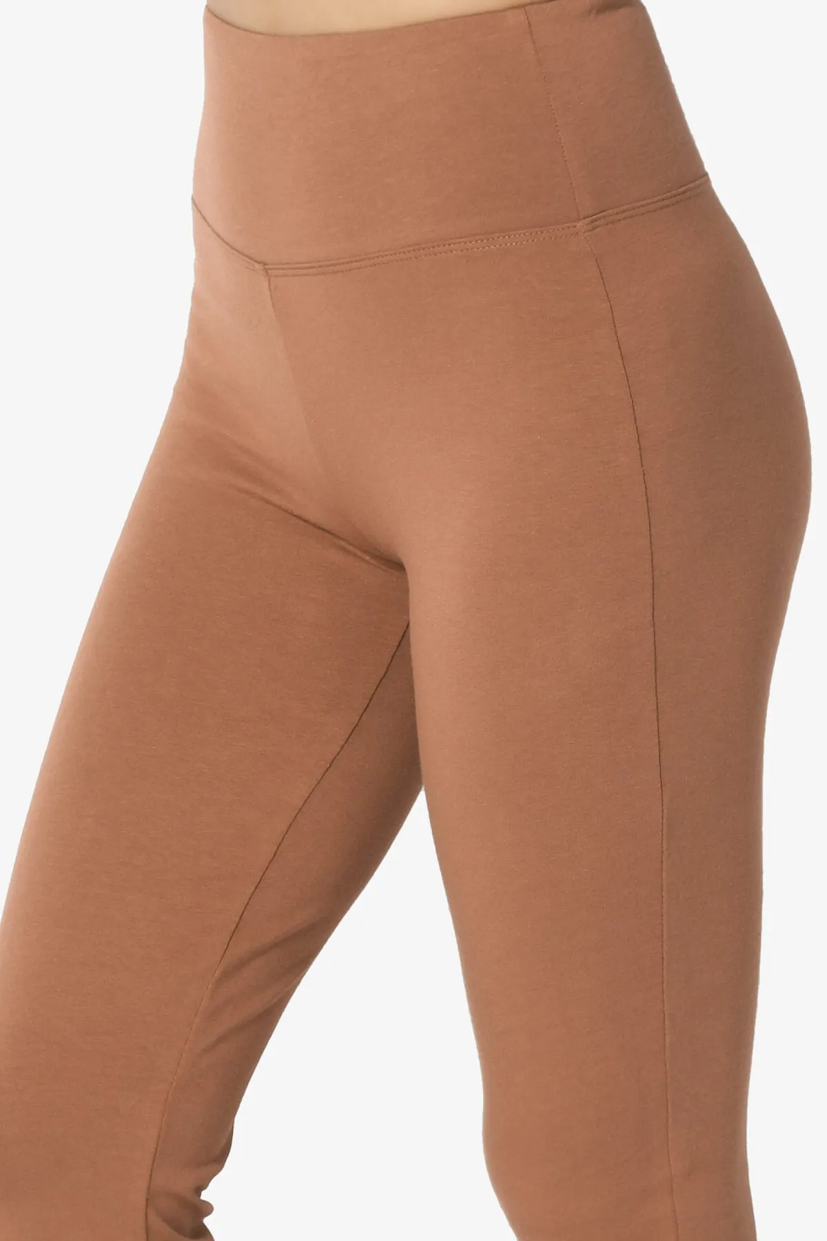 Zaylee Raw Hem Flared Comfy Yoga Pants PLUS