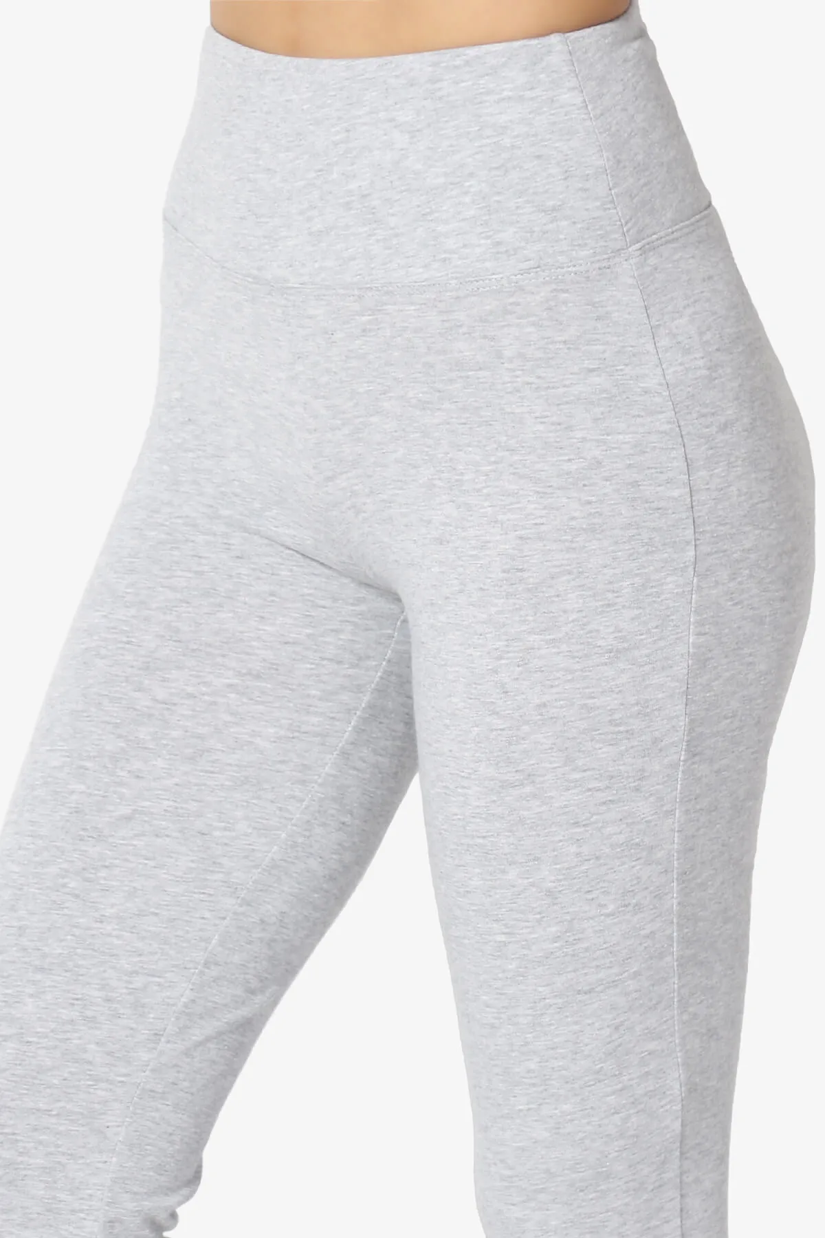 Zaylee Raw Hem Flared Comfy Yoga Pants PLUS